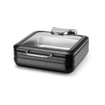 Încălzitor cu inducție cu capac din sticlă De Luxe Black, GN 2/3 Fine Dine - Image 4