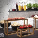 Bază de bufet Madeira din lemn pentru tăvi GN 1/3, Fine Dine - Image 3