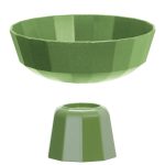 Bol pentru fructe Metropolis, verde, 250mm Fine Dine - Image 2