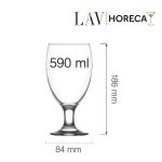 Pahar Aspen 590 ml, LAV - Image 2