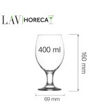 Pahar de bere Sofia, 400 ml, LAV - Image 2