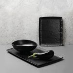 Platou din melamină Rock, negru, GN 1/3, 176x325mm Fine Dine - Image 4