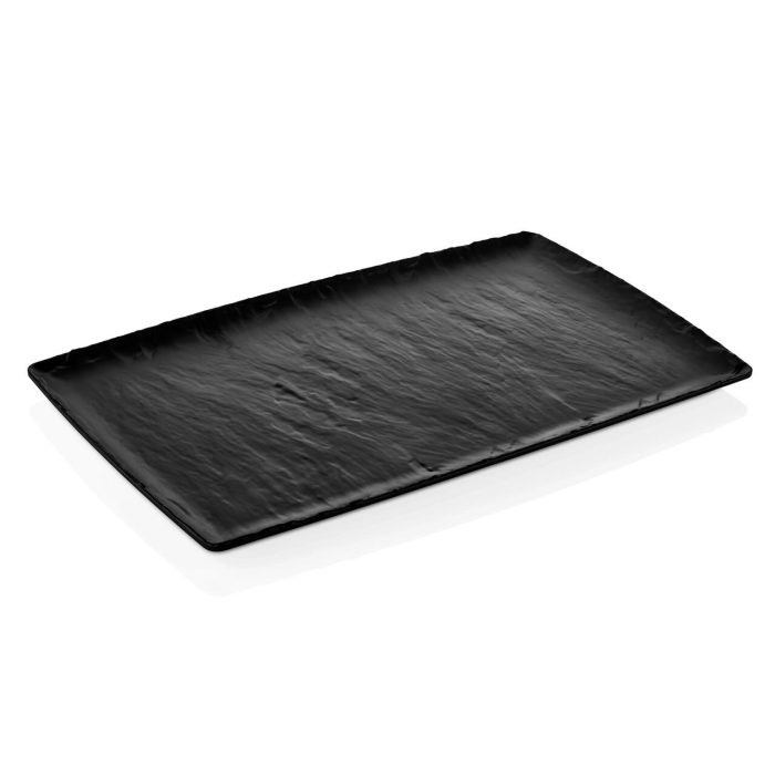 Platou din melamină Rock, negru, GN 1/3, 176x325mm Fine Dine - Image 3
