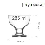 Pahar desert Santiago 285 ml, LAV - Image 4