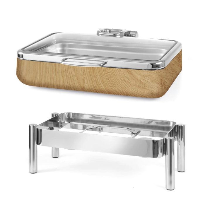 Încălzitor cu inducție GN 1/1 cu capac de sticlă De Luxe Madeira, Fine Dine - Image 3