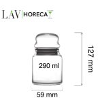 Borcan Phuket 290ml cu capac, LAV - Image 2