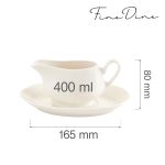 Sosiera dressing Fine Dine, Crema 400 ml - Image 2