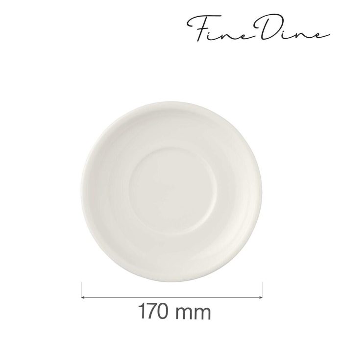 Farfurie pentru bol 770771, Fine Dine, Crema, 170 mm - Image 2