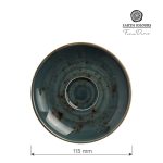 Farfurie espresso Arando, 115 mm Fine Dine - Image 3