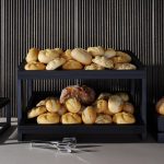Stand / Suport Madeira Black cu 2 niveluri 574x323x441 mm Fine Dine - Image 2