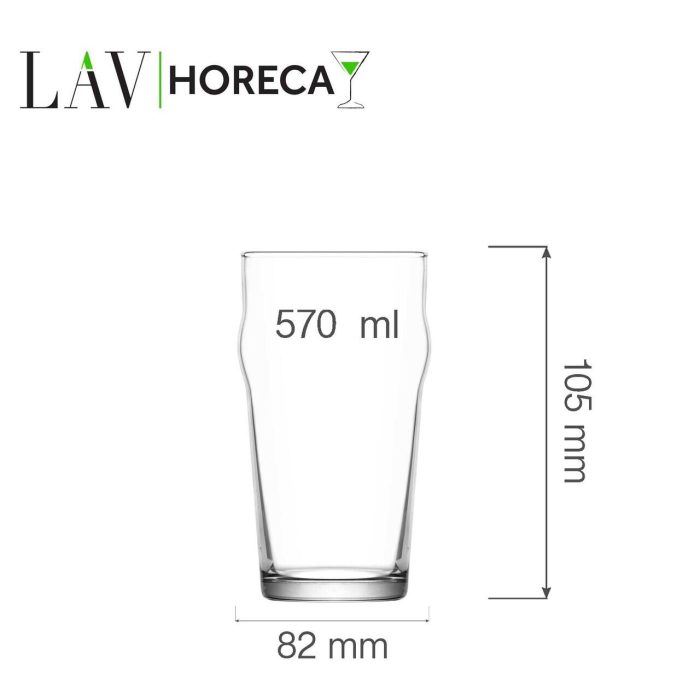 Pahar de bere Berlin 570 ml, LAV - Image 2