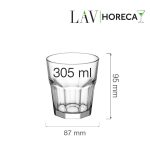 Pahar mic Amsterdam, 305 ml, LAV - Image 2