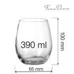 Pahar Cantare lowball, 390ml Fine Dine - Image 4