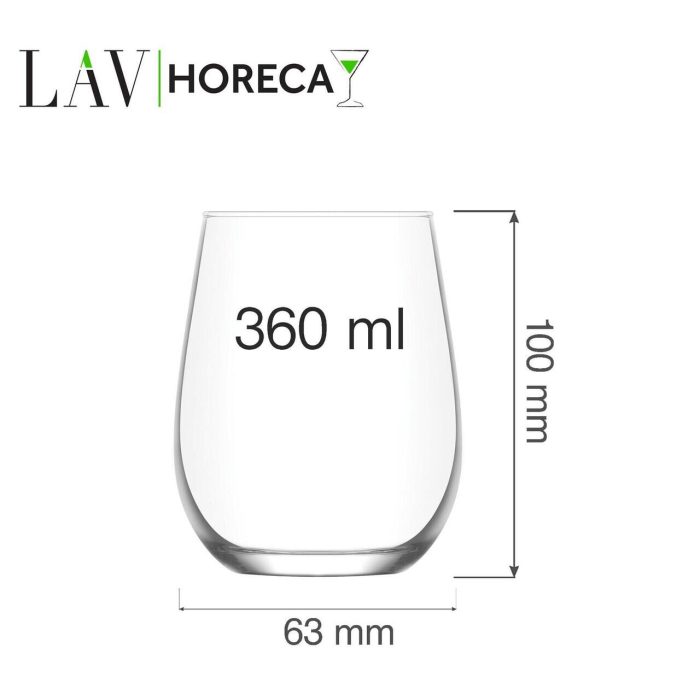 Pahar Paris, 360ml, LAV - Image 2