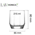 Pahar Riga, 215 ml, LAV - Image 3