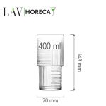 Pahar inalt Istanbul, 400 ml, LAV - Image 3