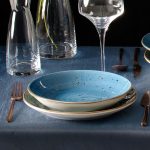 Farfurie adanca albastra Iris, 230 mm, 900 ml FIne Dine - Image 2