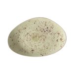 Farfurie cu formă organică Olive 350x210 mm Fine Dine - Image 4