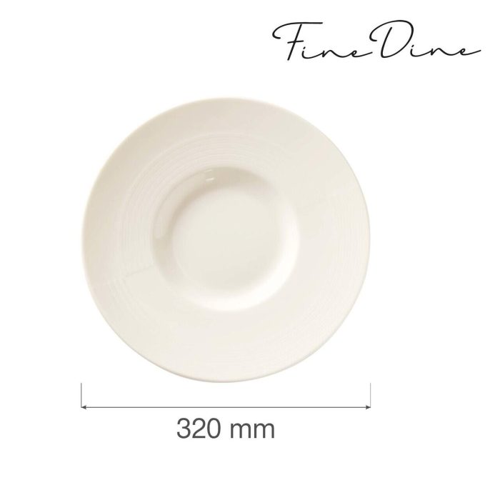 Farfurie prezentare Fine Dine, Crema 318 mm - Image 3