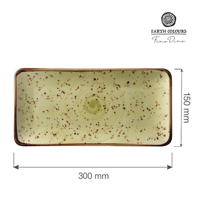Farfurie dreptunghiulară Olive, 300x150 mm Fine Dine - Image 5