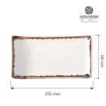 Farfurie de servire Vanilla, 215x180 mm Fine DIne - Image 2