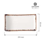 Farfurie de servire Vanilla, 215x90 mm Fine Dine - Image 4