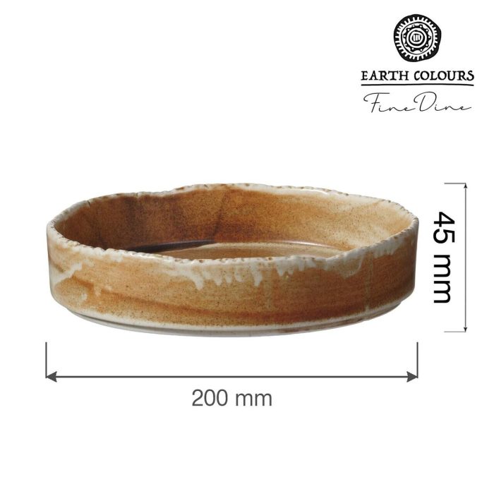 Farfurie Constancy cu margine înaltă, 200mm Fine Dine - Image 2