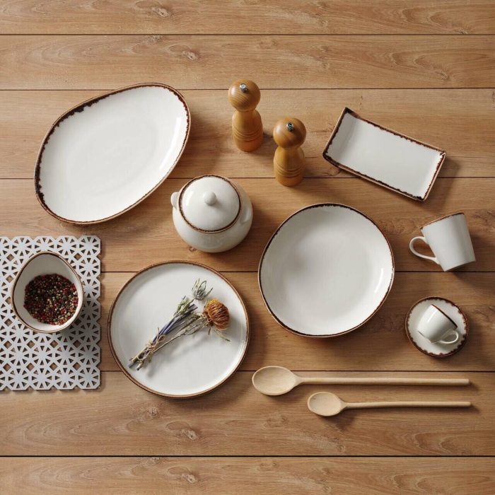 Farfurie pentru ceașcă stivuibilă Vanilla, 140mm Fine Dine - Image 2