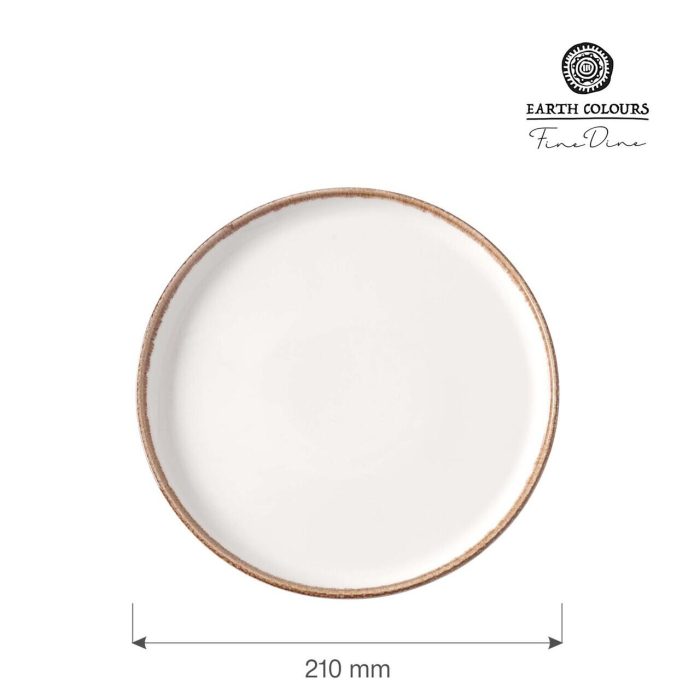 Farfurie cu margine inalta Vanilla, 210 mm Fine Dine - Image 5