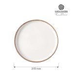 Farfurie cu margine inalta Vanilla, 270 mm Fine Dine - Image 2