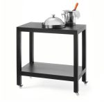 Cărucior pentru ospătari din stejar Madeira 820x460x(h)850 mm Fine Dine - Image 2