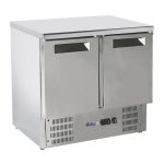 Masa rece 2 usi Hendi, Arktic, 146L, 230V/143W, 700x900x(H)850mm