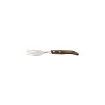 Furculita friptura French Style, Horeca Line cu maner maro, (L)220 mm - 12 buc./set