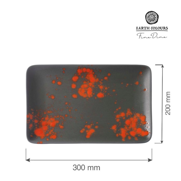 Platou dreptunghiular Bloom 300x200 mm - Image 2