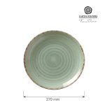 Farfurie Fine Dine, colectia Nefryt, dimetru 270 mm, portelan, rezistenta la temperaturi pana la 150 C - Image 3