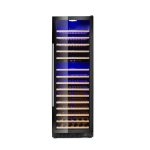 Dulap frigorific pentru vin cu reglare temperatura in 2 zone, 160 sticle,Hendi, 450 litri, 220-240V/90W, 595x730x(h)1784