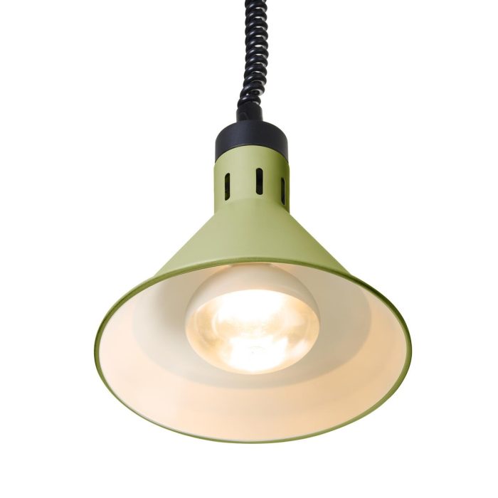Lampa de caldura conica, HENDI, verde, dimaetru 275x(H)250mm - Image 3