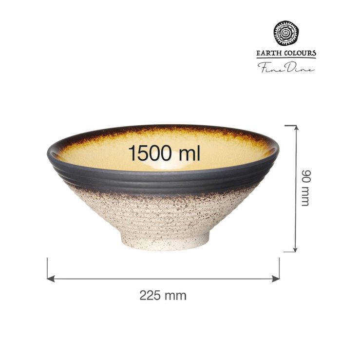 Bol conic Topaz, 225mm Fine DIne - Image 14