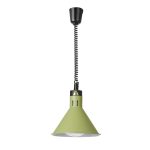 Lampa de caldura conica, HENDI, verde, dimaetru 275x(H)250mm