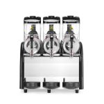 Aparat granita triplu Arktic, 1080w, negru, capacitate 3x12L, -2 pana la 10 grade,515x670x(h)810mm