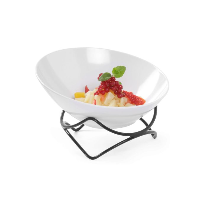 Stand prezentare Hendi anti-alunecare, otel acoperit cu PVC, 200x(H)200 mm - Image 2