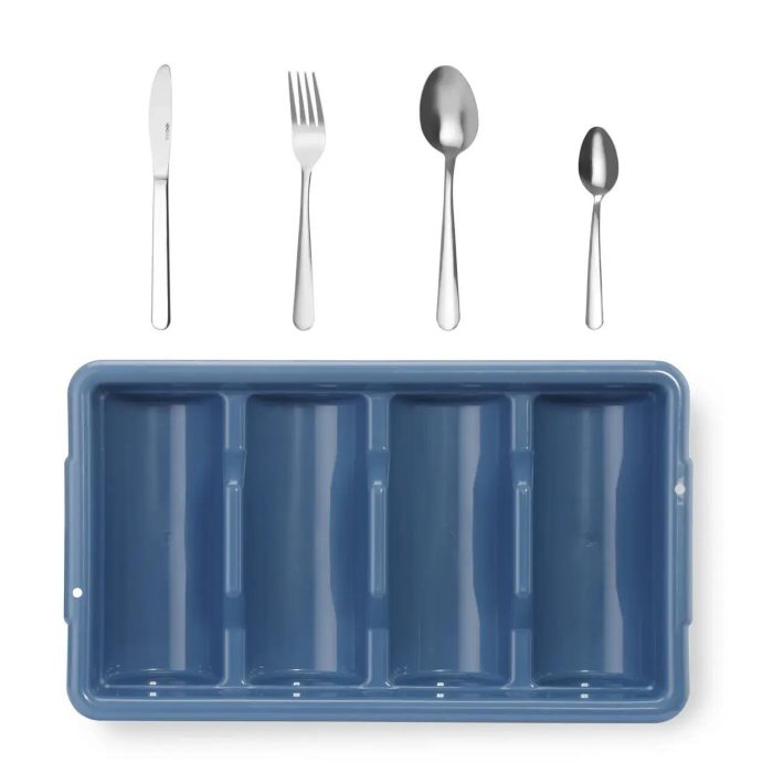 Set de tacâmuri cu tavă, HENDI, albastru, 525x300x(Î)95mm, dreptunghiular - Image 2