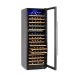Dulap frigorific pentru vin cu reglare temperatura in 2 zone, 160 sticle,Hendi, 450 litri, 220-240V/90W, 595x730x(h)1784 - Image 2