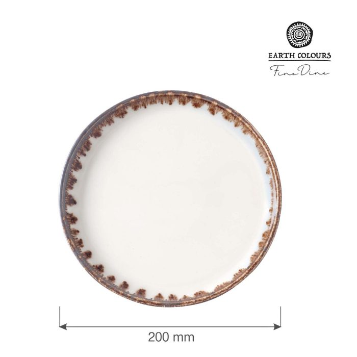 Bol cu margine joasa Vanilla, 200 mm Fine Dine - Image 10