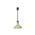 Lampă termică cu ridicare și coborâre, formă de clopot, HENDI, Verde, 230V/250W, ⌀295x(H)207mm