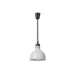 Lampă termică tip cupolă, cu reglare pe înălțime, HENDI, Alb, 230V/250W, ⌀250x(H)207mm