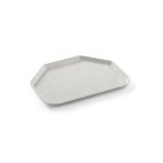 Tavă, trapezoidală , AmerBox, Granit, 455x355mm