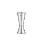Jigger 20/40 ml, BarUp, 0,04L, Argintiu, ⌀42x(H)100mm, Rotund