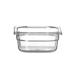 Recipient Gastronorm 1/6 COOL, HENDI, COOL, GN 1/6, 1L, Transparent, 176x162x(H)65mm