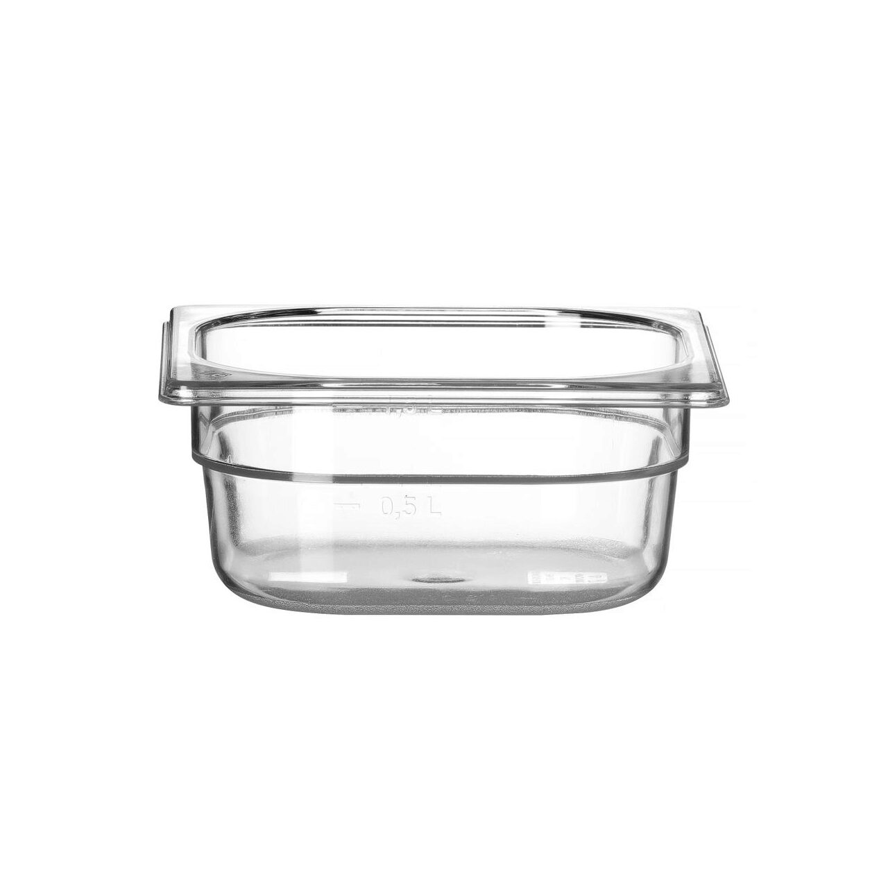429183340_BIG.jpg Recipient Gastronorm 1/6 COOL, HENDI, COOL, GN 1/6, 1L, Transparent, 176x162x(H)65mm - Image 1